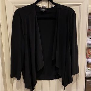 Black 3/4 length cardigan